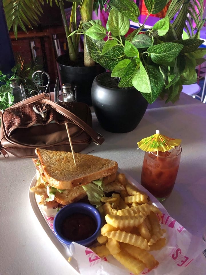 review photo of Evie's Disco Diner Vegan BLT with Fries shared by @alannahbananah on 06 Jan 2020 - review