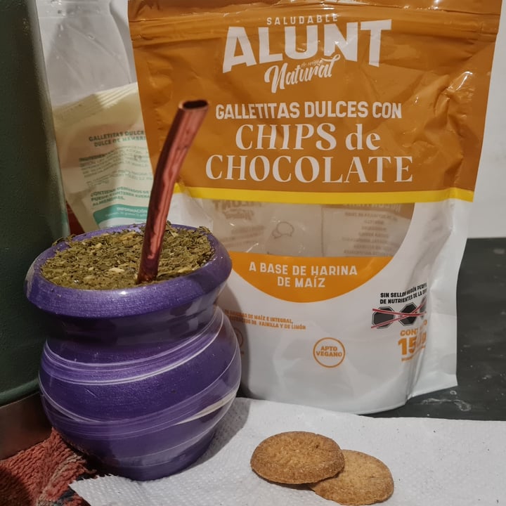 photo of Alunt Natural Alunt natural Galletitas maní & Chips De Chocolate shared by @julisturla on  25 Sep 2022 - review