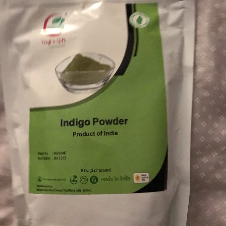 review photo of yogi’s gift indigo powder shared by @licinio on 12 May 2022 - review
