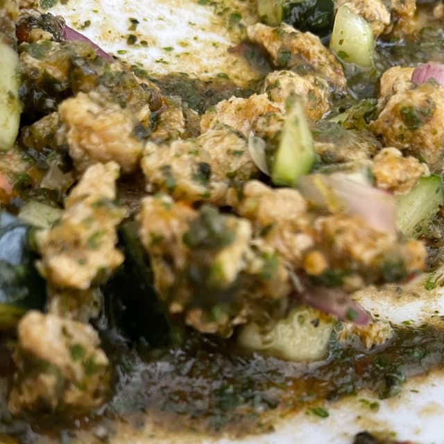 Photo of the dish “Aguachile de soya verde”