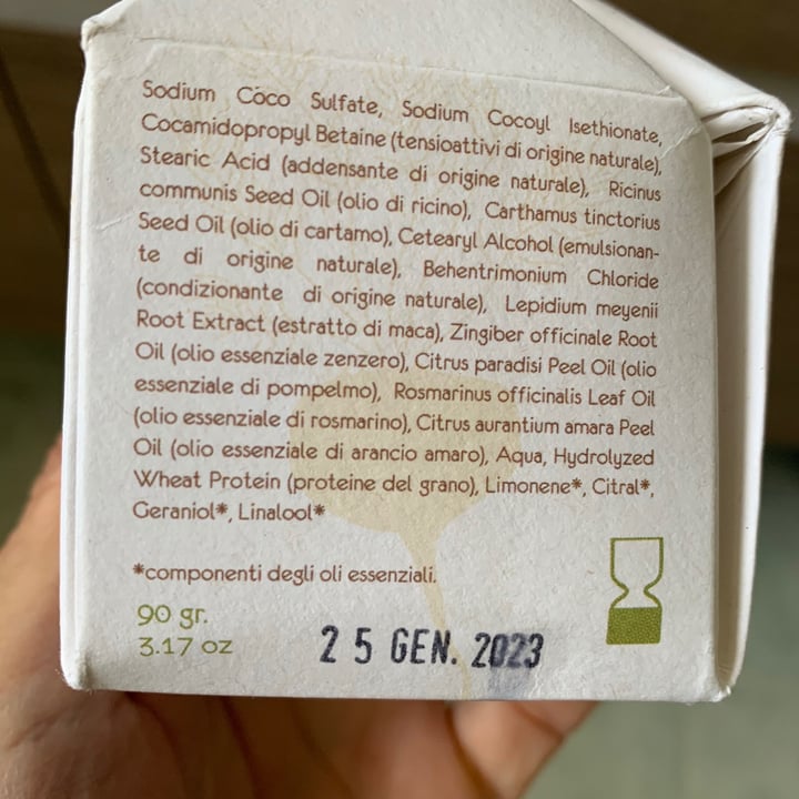 review photo of Ethical Grace Maca Delle Ande Solid Shampoo shared by @ani75 on 30 Oct 2021 - review