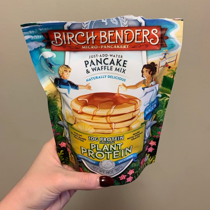 photo of Birch Benders Plant Protein Pancake Mix shared by @narratedbynatalie on  07 Dec 2021 - review