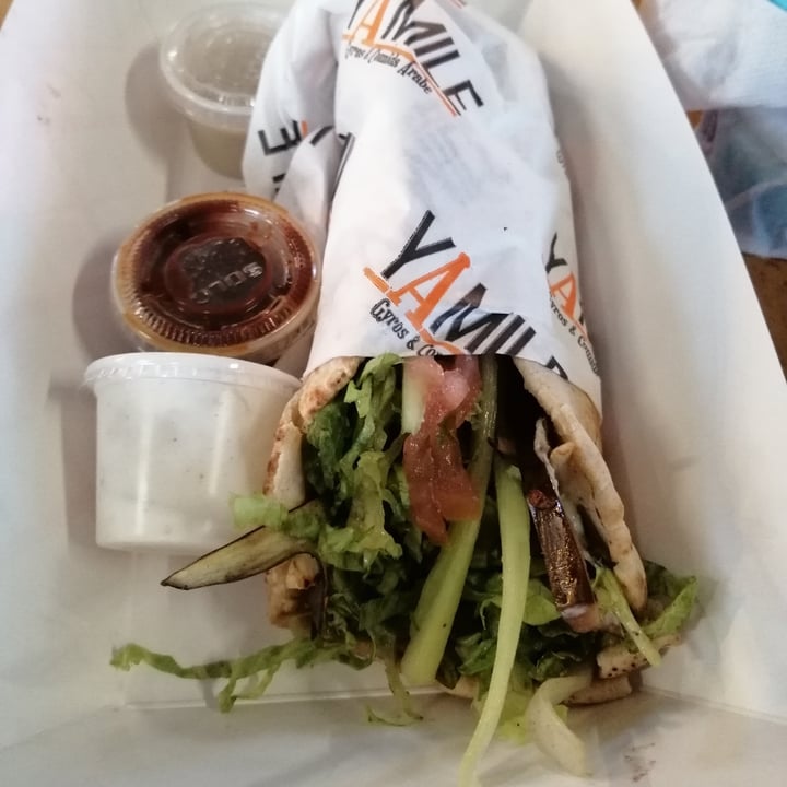 review photo of YAMILE Gyros & Comida Árabe Gyros Vegano shared by @daniela08 on 03 Jul 2022 - review