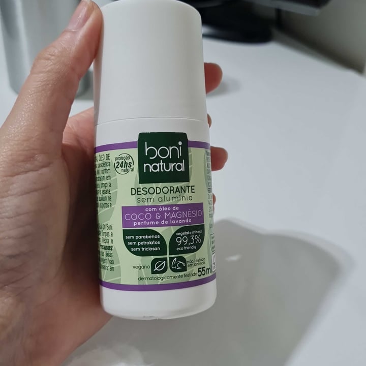 review photo of Boni natural Boni Natural Desodorante Roll On shared by @imichelessilva on 17 Dec 2022 - review
