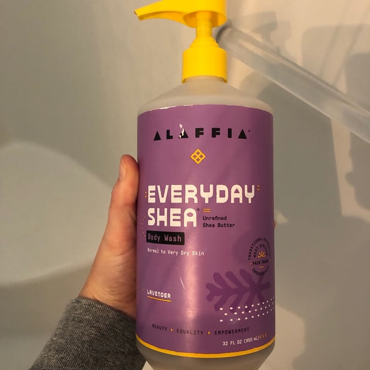 Alaffia Everyday Shea Lavender Body Wash Review abillion