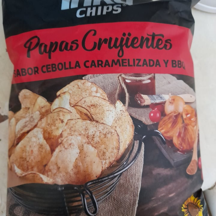 photo of Inka Chips Papas crujientes sabor cebolla caramelizada y BBQ shared by @marianabea on  09 Apr 2022 - review
