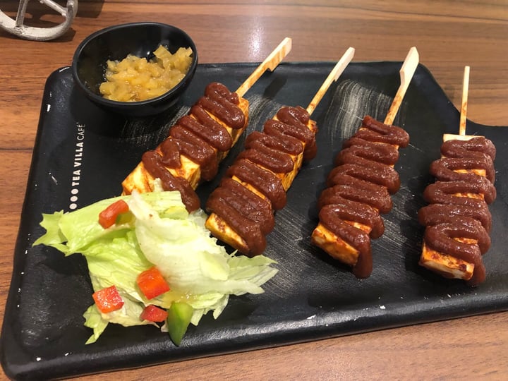 photo of Tea Villa Cafe Singapore Tofu Shaslik shared by @shraddha on  27 Oct 2019 - review