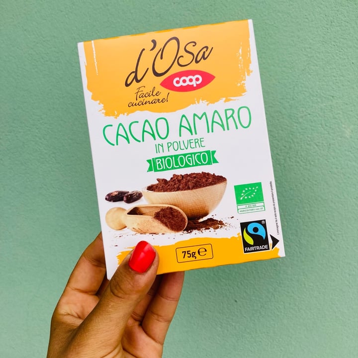 photo of D’osa Coop Cacao Amaro In Polvere shared by @federicathewitch on  30 Jun 2022 - review