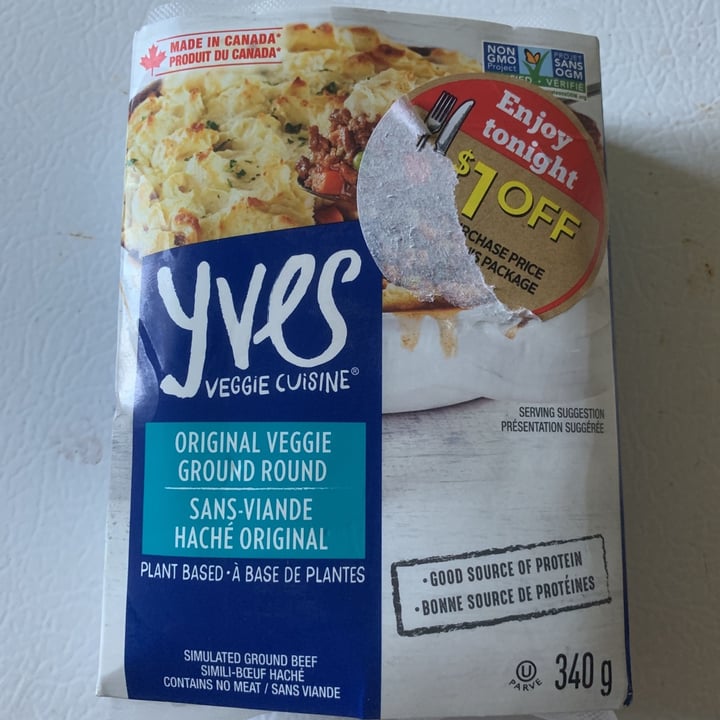 photo of Yves Veggie Cuisine Yves original ground shared by @troyangavery1995 on  28 Jun 2021 - review