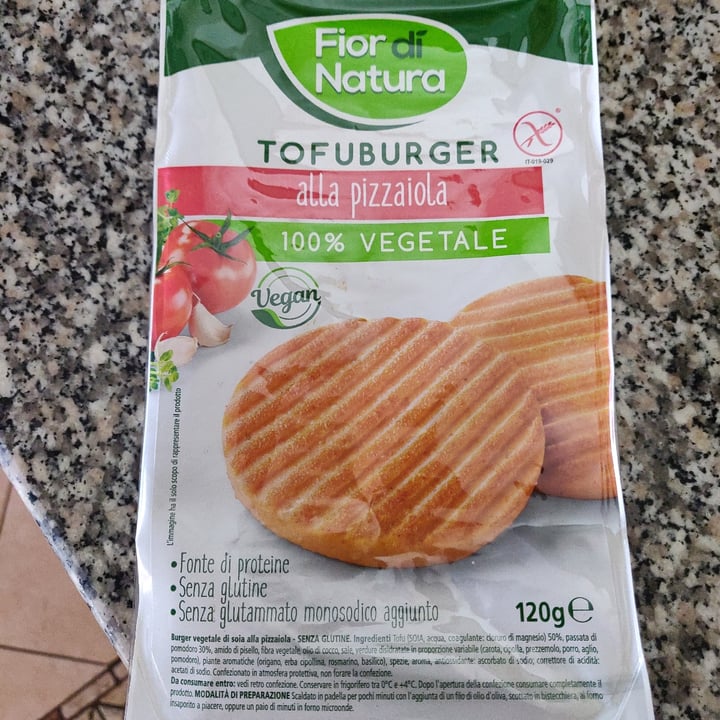 review photo of Fior di Natura Tofuburger alla pizzaiola shared by @mariaca on 14 Jul 2020 - review