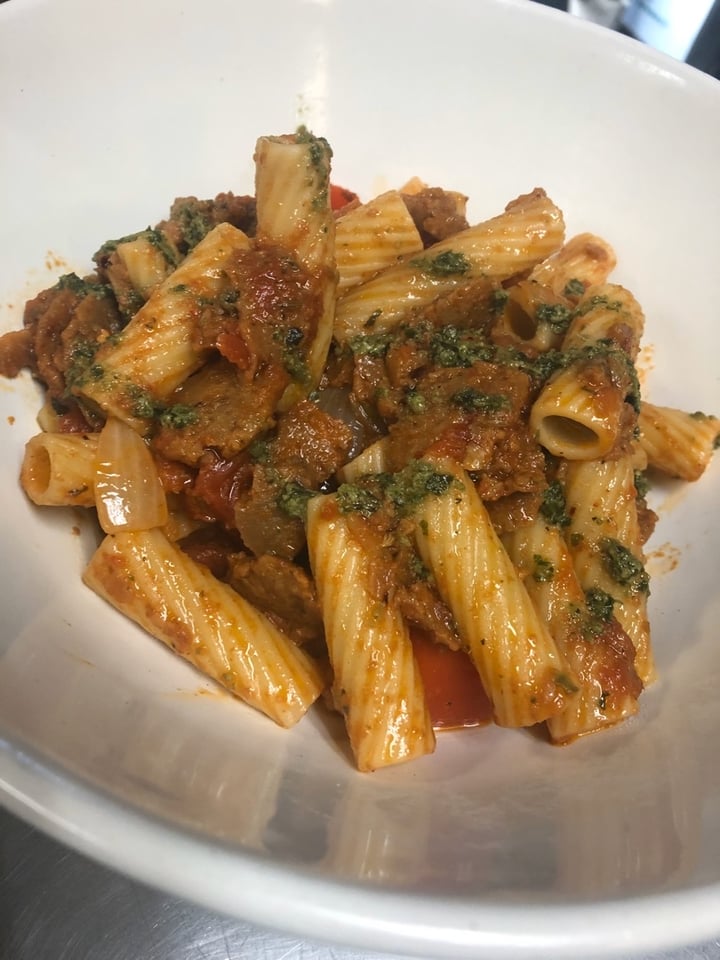 review photo of The Greyhound Cafe- No labels, just great food! Rigatoni Fra Diavlo shared by @aimeetheresa01 on 29 Feb 2020 - review
