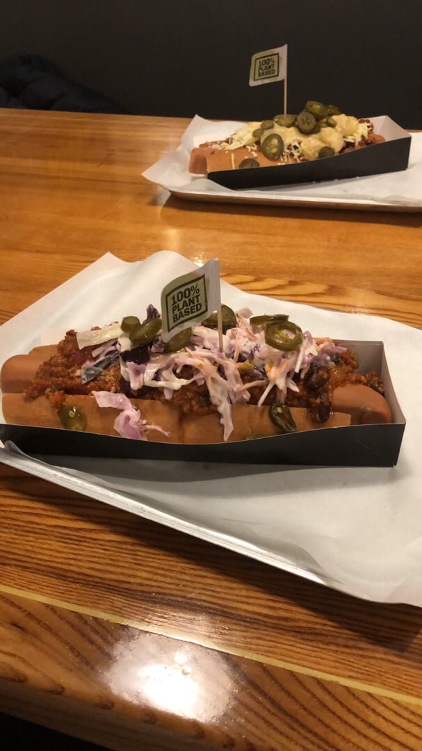 photo of Plant Hustler Hot dog and dirty fries shared by @hana6593 on  08 Sep 2019 - review