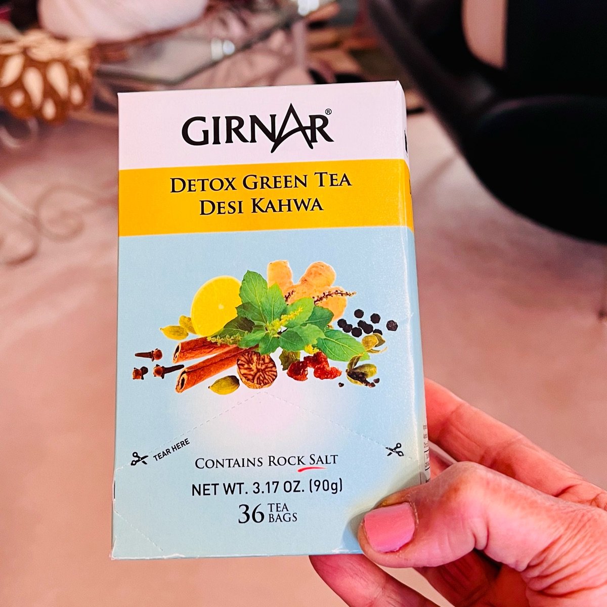 Girnar Detox green tea Desi Kahwa Reviews abillion