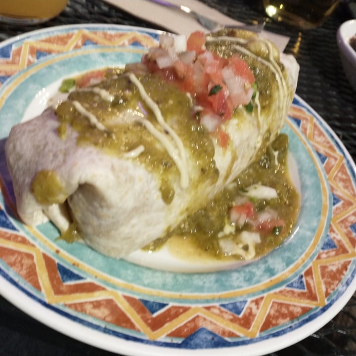 photo of Cozy Plum Bistro Chile Verde Burrito shared by @gr8tfulred on  01 Feb 2022 - review