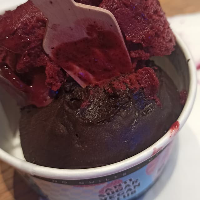 Photo of the dish “Bitter chocolate ice cream”