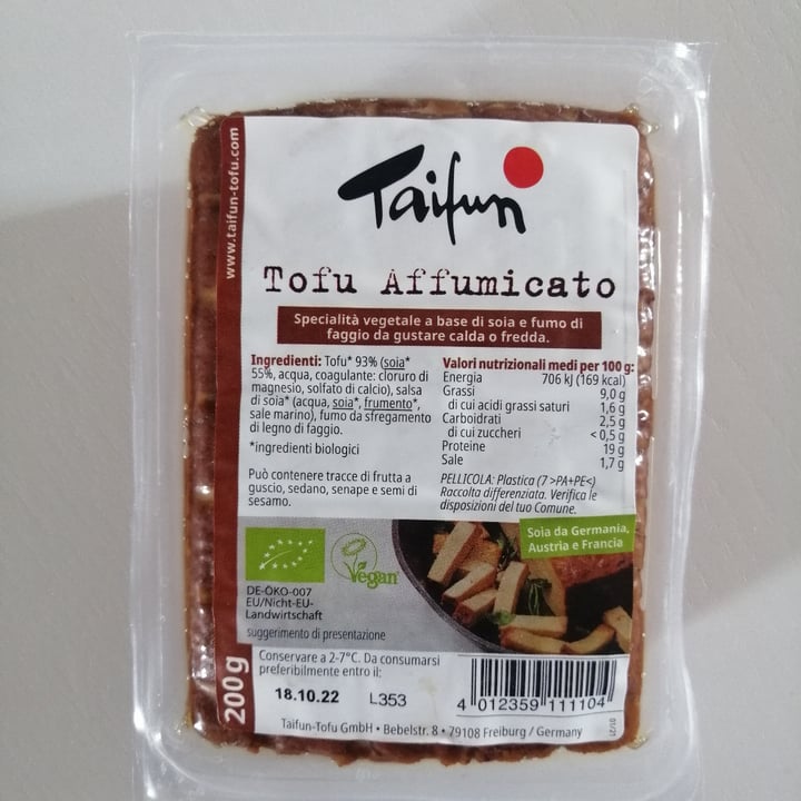 photo of Taifun Tofu Affumicato shared by @vegaliroc on  06 Sep 2022 - review