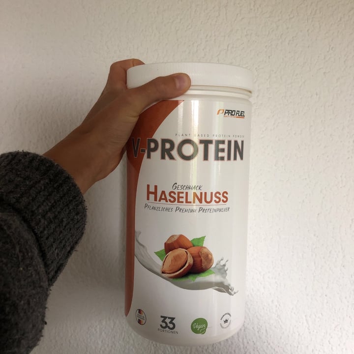 photo of Pro Fuel V-Protein Hazelnut shared by @nathalienchen on  01 May 2020 - review