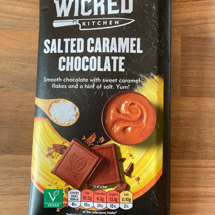 photo of Wicked salted caramel chocolate bar shared by @louiseg on  23 Sep 2022 - review