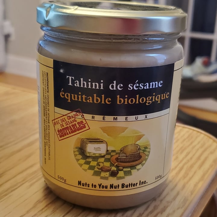 photo of Nuts to you Nut Butter Inc. Organic Fair Trade Sesame Tahini shared by @onaorkal on  07 Dec 2021 - review