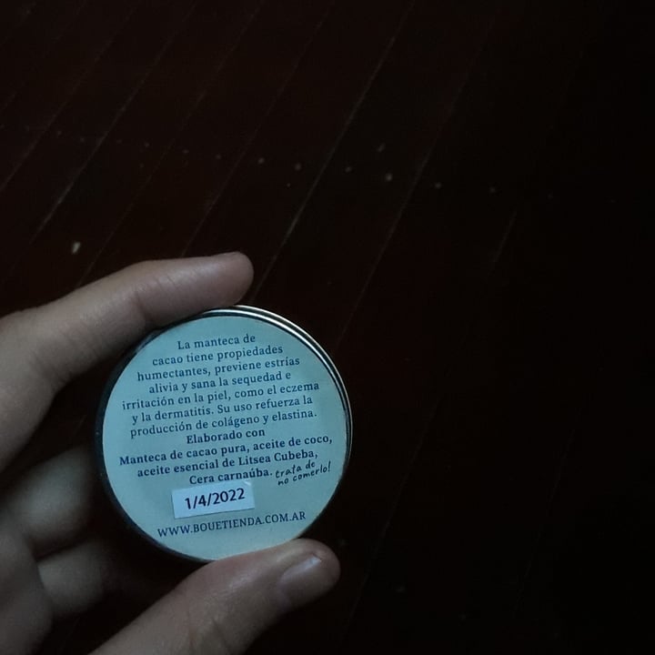 photo of Boue Balsamo shared by @caroechague on  22 Jul 2021 - review