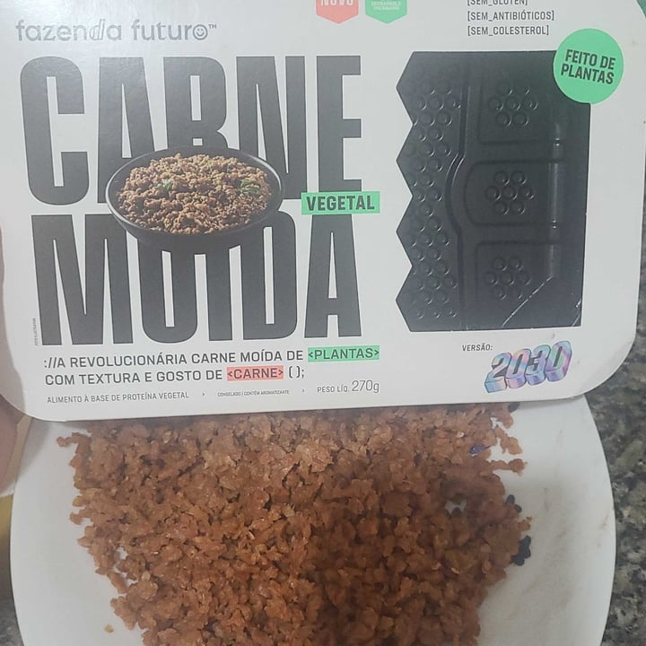 photo of Fazenda Futuro - Future Farm Carne Moída shared by @karinasanches on  08 Jun 2022 - review