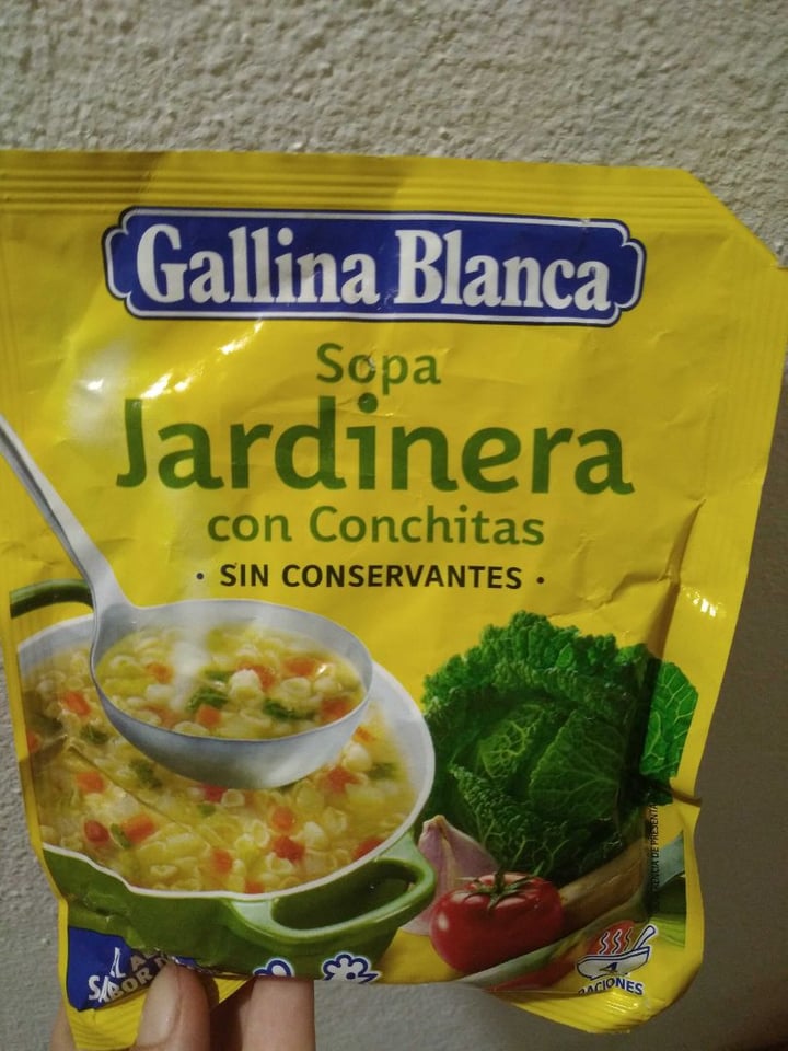 photo of Gallina blanca Sopa jardinera shared by @guizmo on  01 Sep 2020 - review