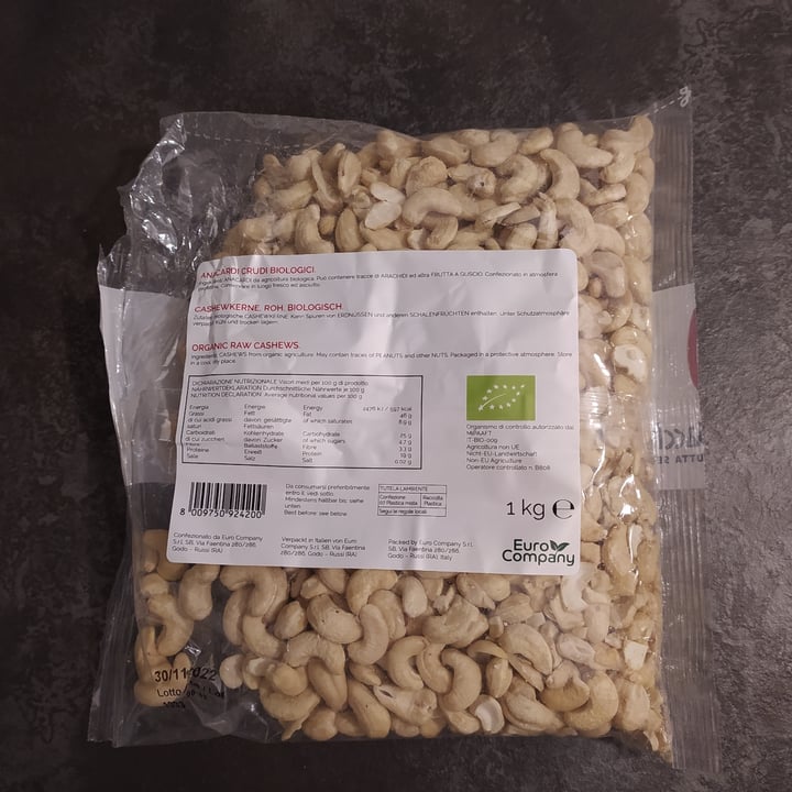review photo of Frutta e Bacche Anacardi crudi biologici shared by @andremonza on 06 Apr 2022 - review