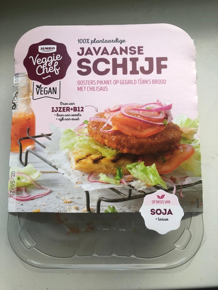 photo of Jumbo Veggie Chef Javaanse Schijf shared by @mailiy on  14 Apr 2020 - review