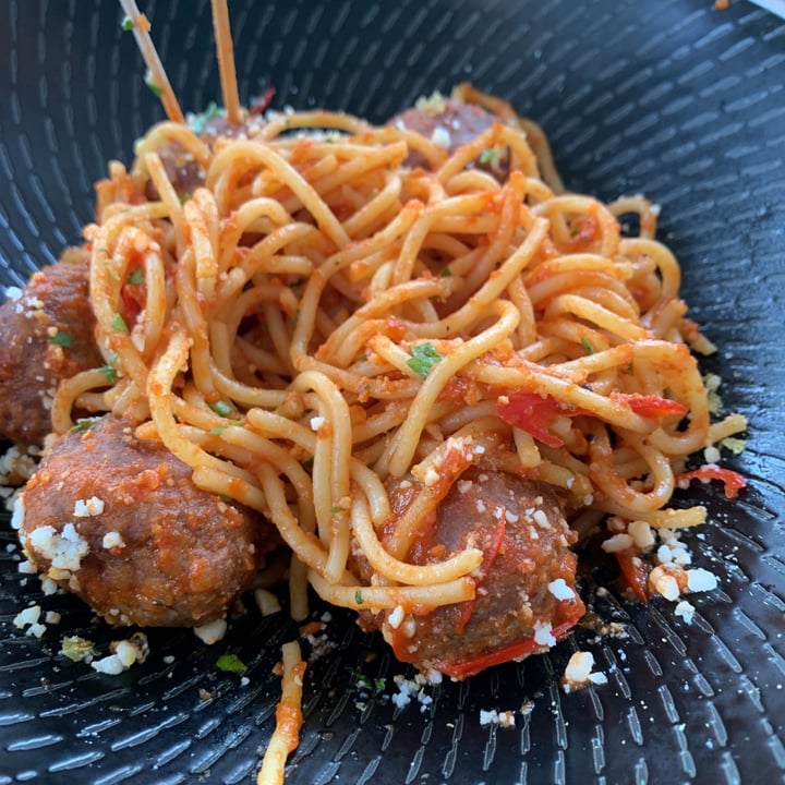 photo of Green Common Singapore Meatless Meatballs Arabiatta shared by @georgejacobs on  25 Mar 2021 - review