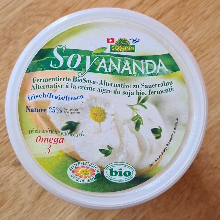 photo of Soyana Soyananda sour cream shared by @sophiem60 on  06 Sep 2022 - review