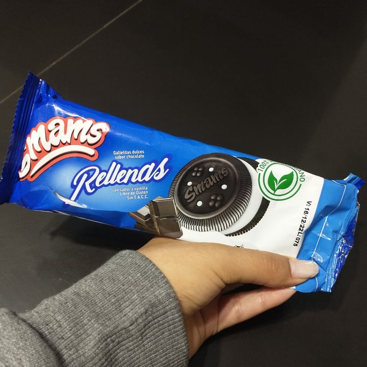 photo of smams Galletitas Dulces Sabor Chocolate Rellenas shared by @xiomara99 on  23 May 2022 - review