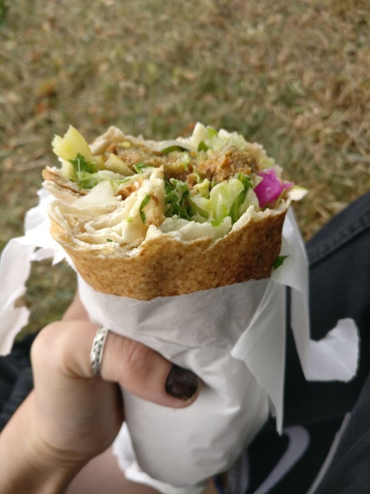 photo of Baba Ganoush Kitchen Large falafel wrap shared by @danilla994 on  24 May 2019 - review
