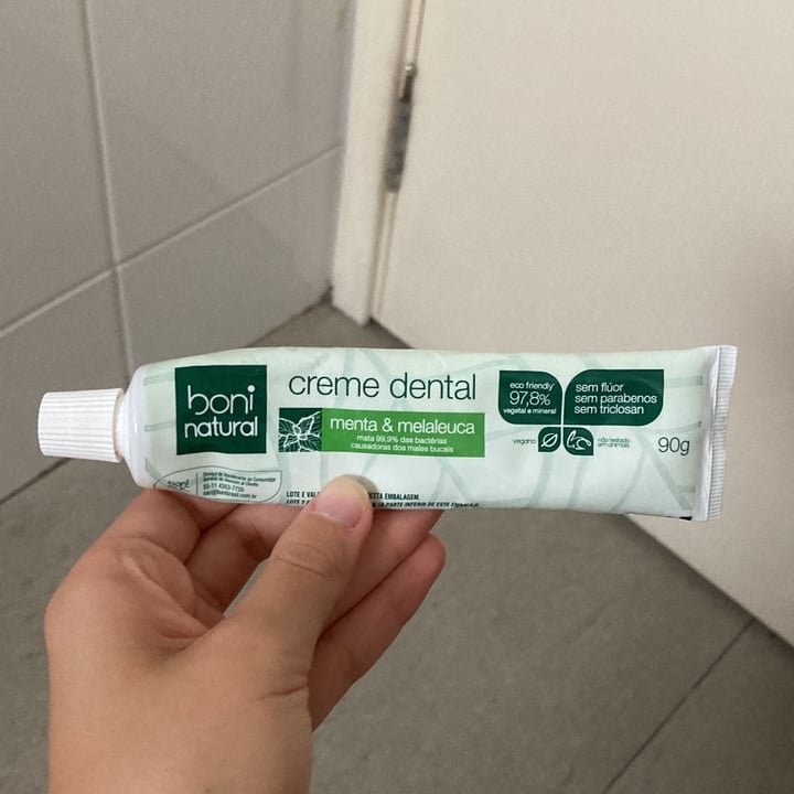 photo of Boni natural Creme Dental shared by @biancatunu on  07 Jan 2022 - review