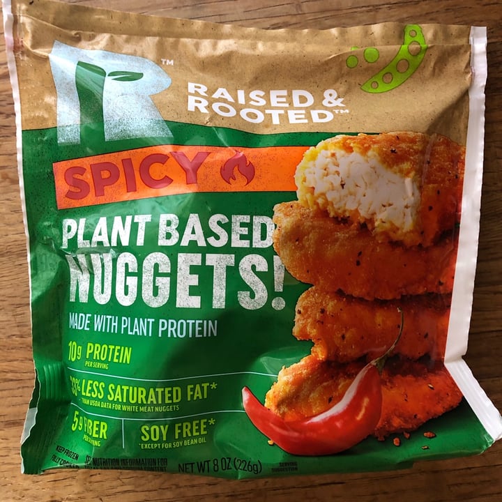 photo of Raised & Rooted Spicy Plant Based Nuggets! shared by @xtra70s on  07 Apr 2021 - review