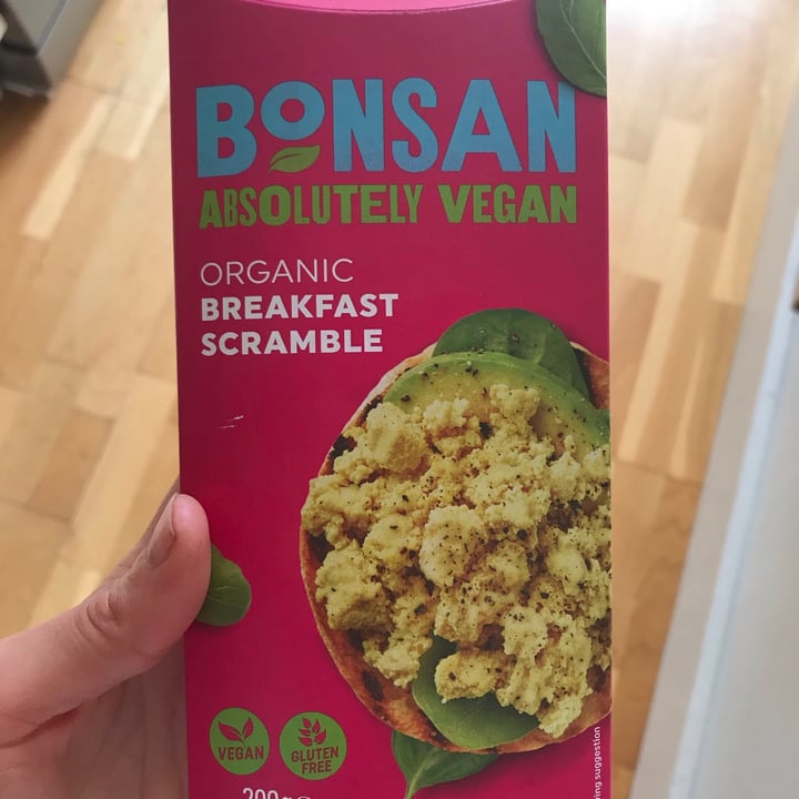 photo of Bonsan Organic Breakfast Scramble shared by @hgc on  18 Aug 2020 - review