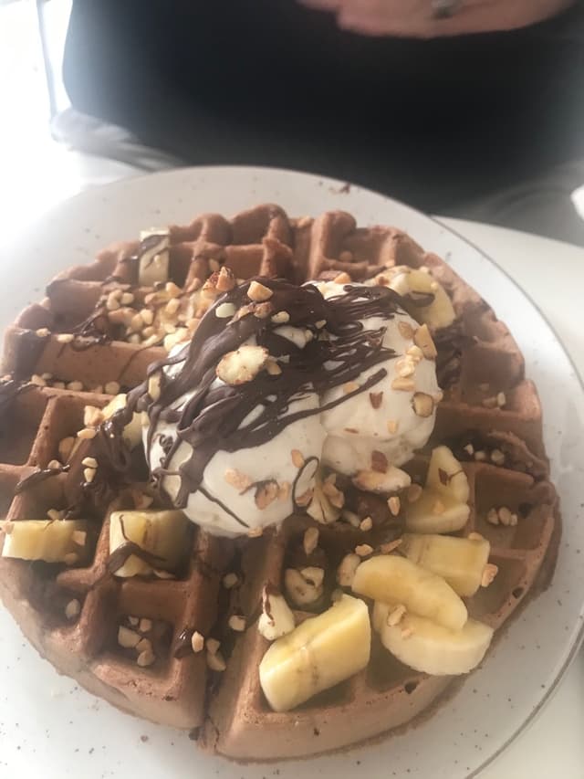 Photo of the dish “Vegan  Chocolate Waffles”
