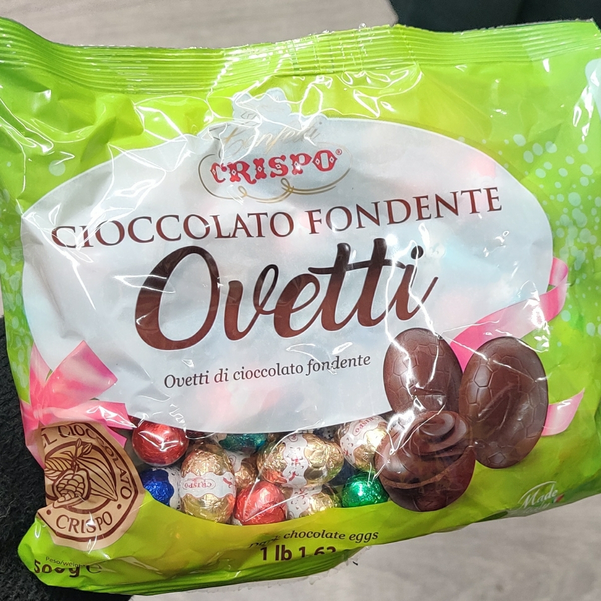 Ovetti fondenti from Cioccolato crispo - Vegan Product Reviews ...