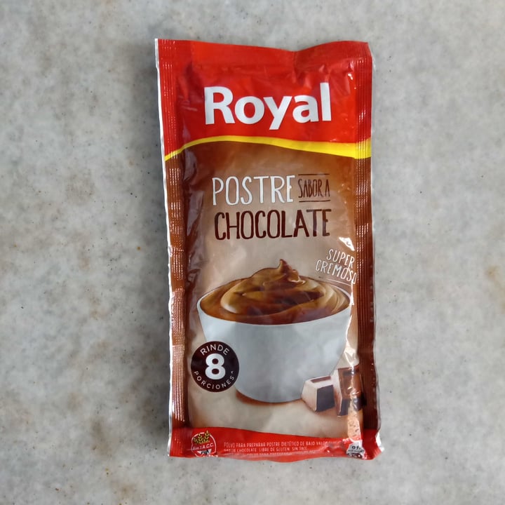 photo of Royal Postre sabor Chocolate shared by @anavegar on  23 Feb 2021 - review
