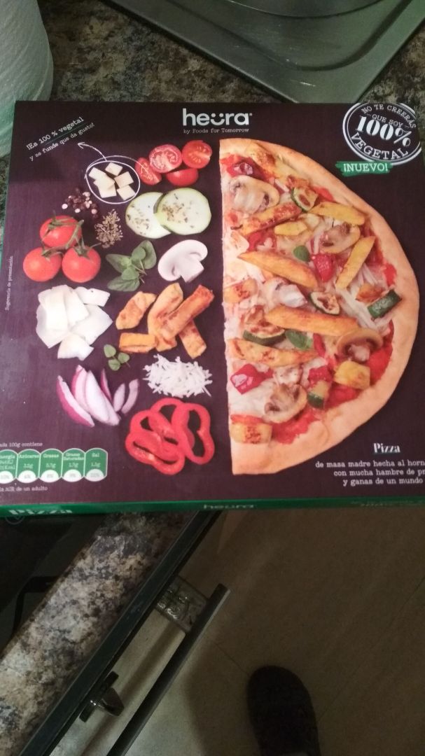 photo of Heura Heura Pizza 100% Vegetal shared by @barrygary on  11 Apr 2020 - review