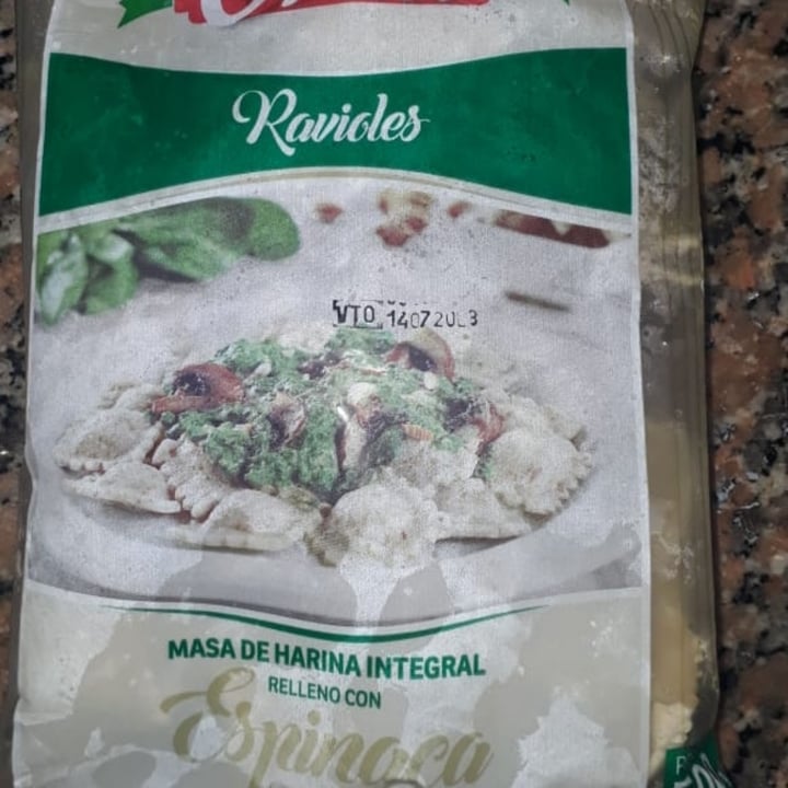 photo of Orali Ravioles de Espinaca shared by @angelovegano on  22 Jun 2020 - review