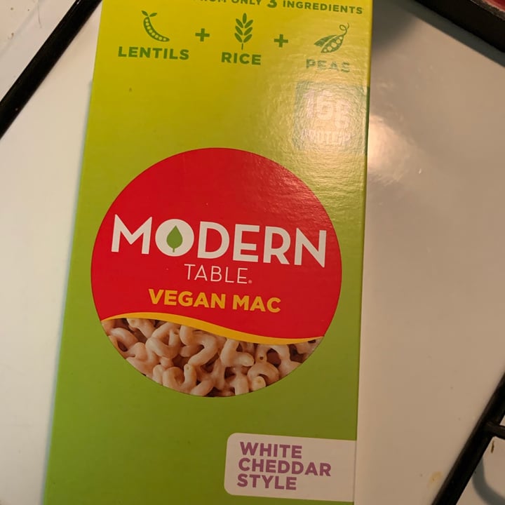 photo of Modern Table White Cheddar Style VEGAN MAC shared by @allhess on  26 Jan 2021 - review