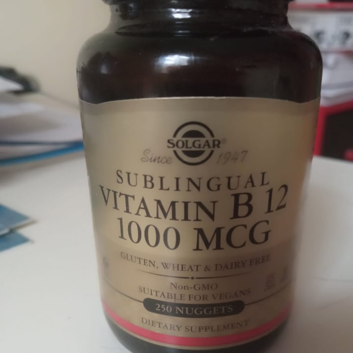 photo of Solgar Vitamina B12 1000 shared by @loreh on  19 Jun 2022 - review
