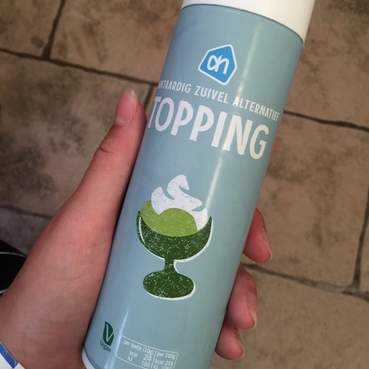 photo of Albert Heijn AH Topping (Plantaardige Slagroom) shared by @sylviavankampen on  14 Jan 2021 - review