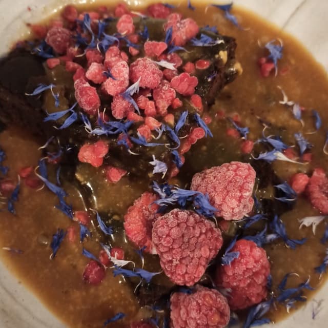 菜肴“Sweet potato brownies”的照片