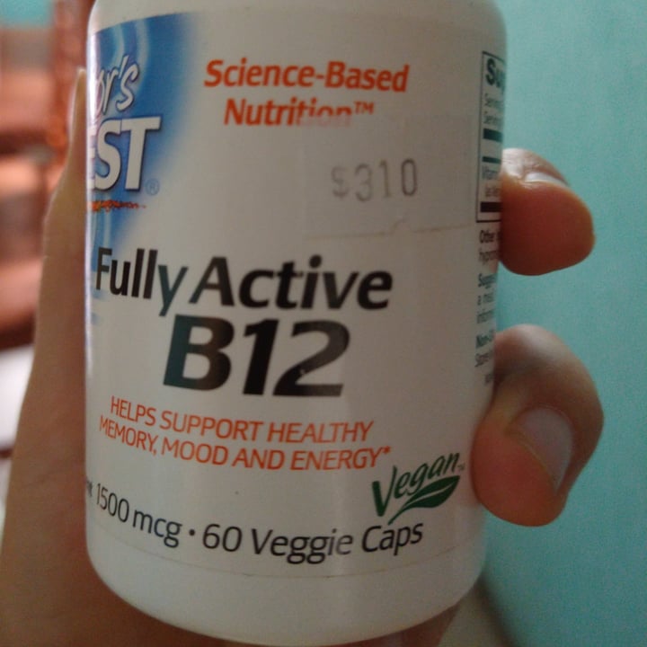 photo of Doctor's Best Doctor's best Vitamina B12 shared by @lorenahigueron on  24 Jul 2020 - review
