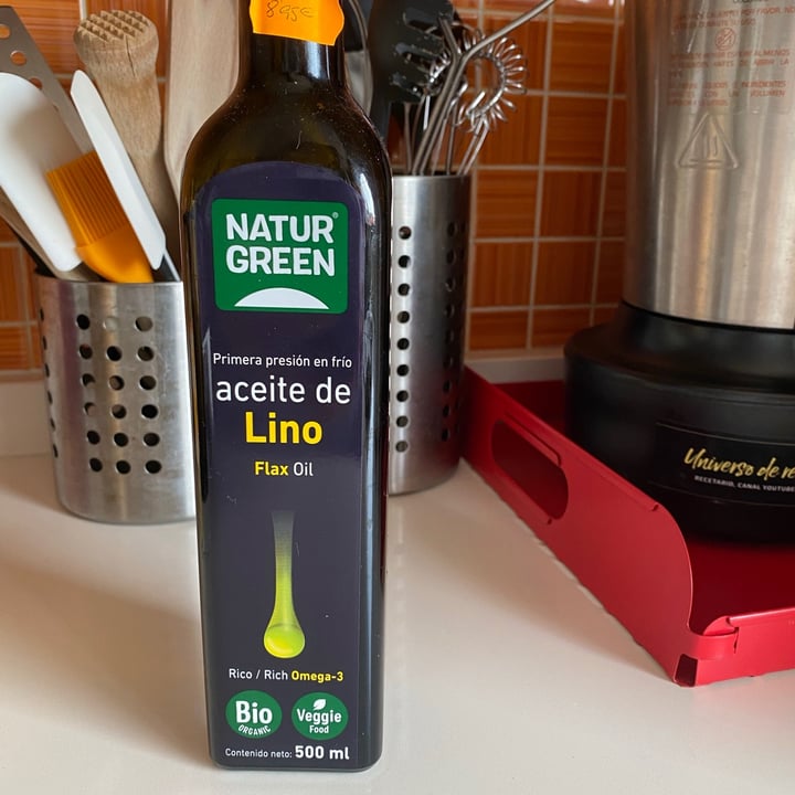 photo of NATUR GREEN Aceite de lino shared by @nuriag on  18 Jan 2021 - review