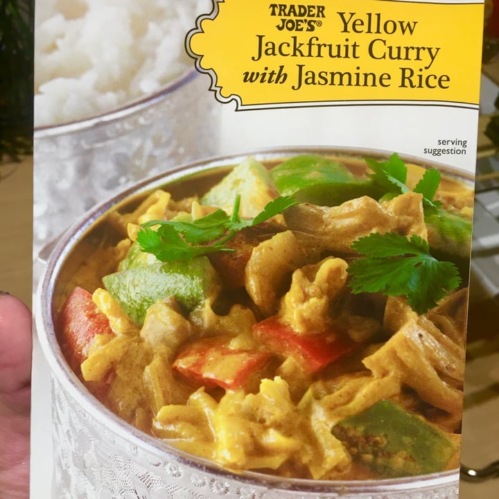 photo of Trader Joe's Yellow Jackfruit Curry with Jasmine Rice shared by @syuzanna on  10 Jun 2020 - review