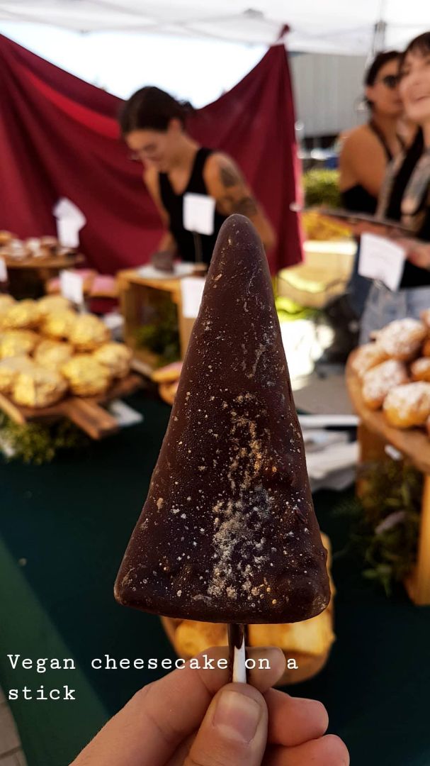 photo of Passion Flour Patisserie Cheesecake On A Stick shared by @tempsduverite on  01 Apr 2020 - review