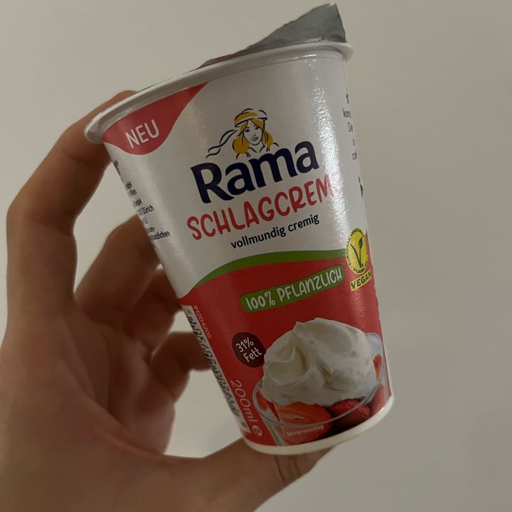 photo of Rama Rama Schlagcreme shared by @valentina- on  28 Oct 2022 - review
