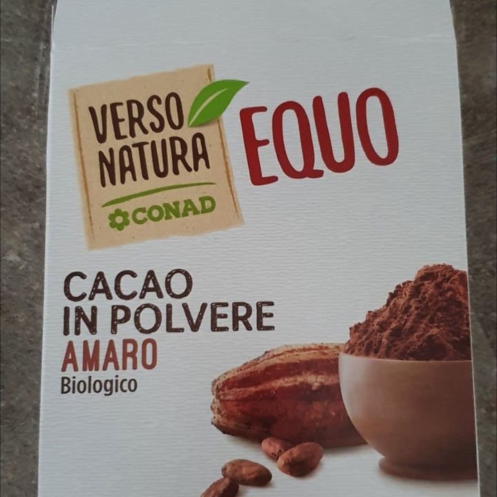 photo of Verso Natura Conad Veg Cacao amaro shared by @marypupo95 on  18 Mar 2022 - review